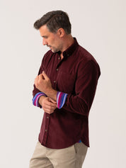 Mens Port Corduroy Shirt - side view