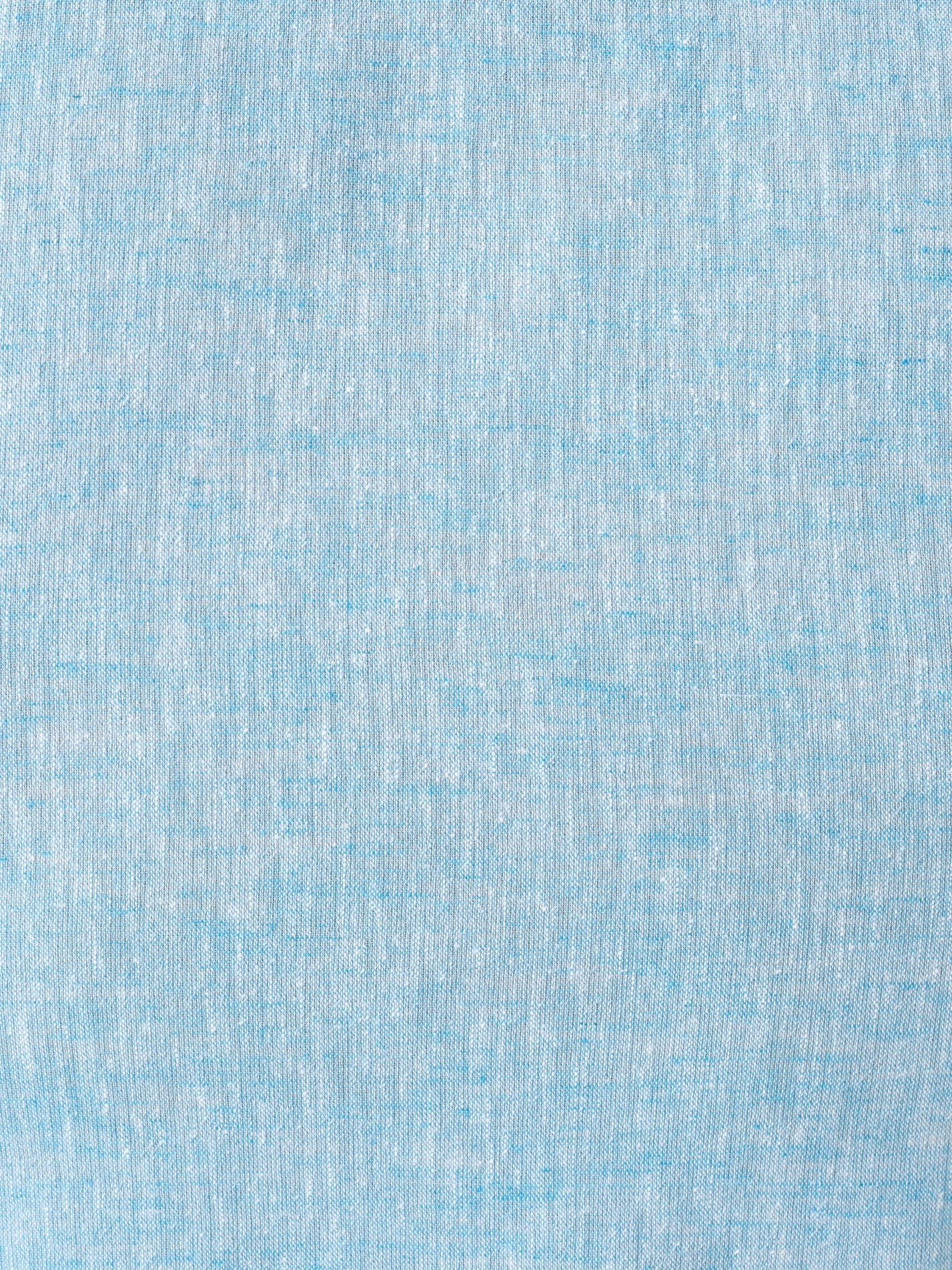 Anga Sky-Blue Linen Shirt