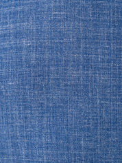 Blue Linen Blend Blazer Suit by Koy Clothing