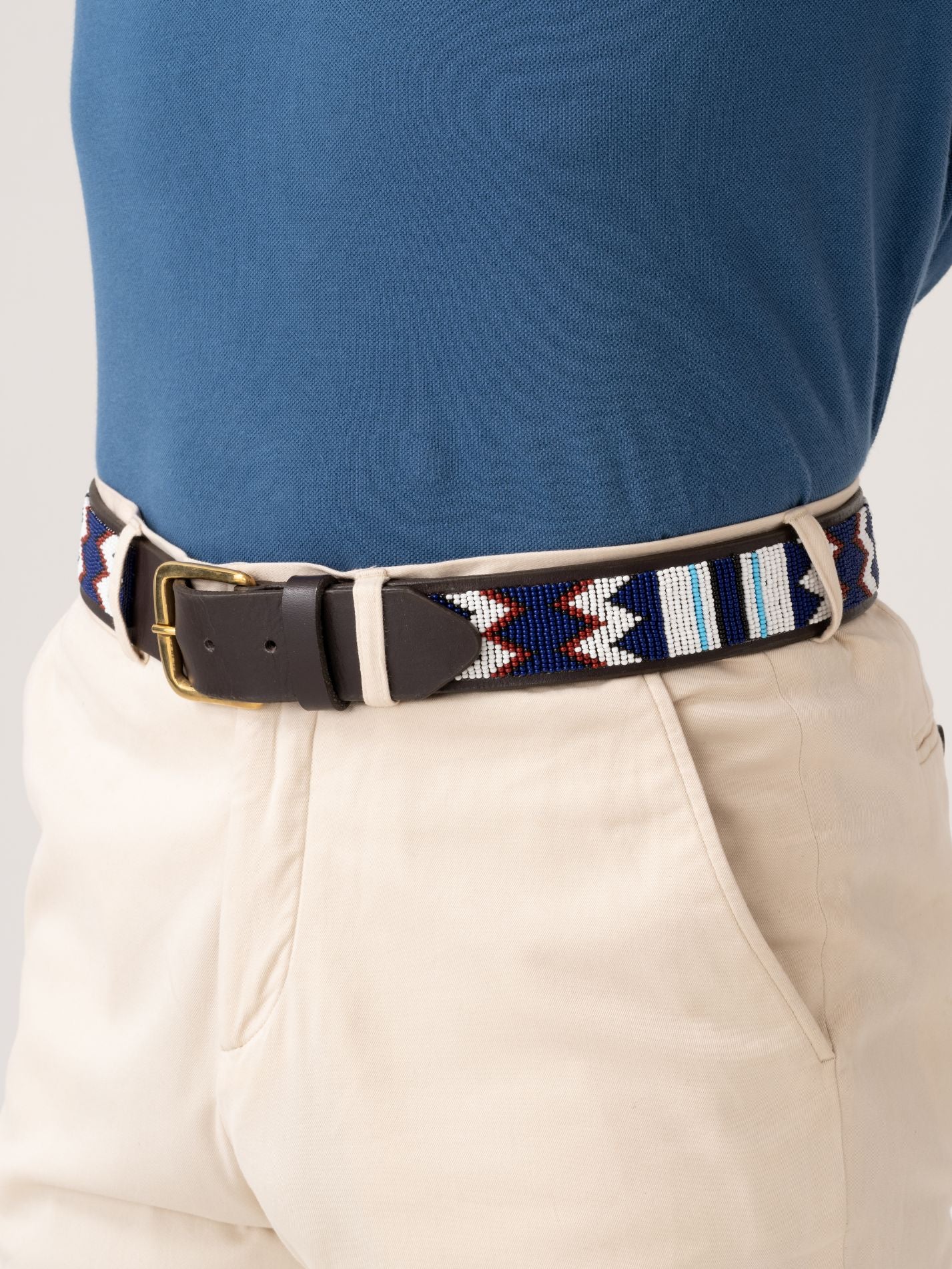 Kenyan Beaded Belt - BARIDI (Wide)