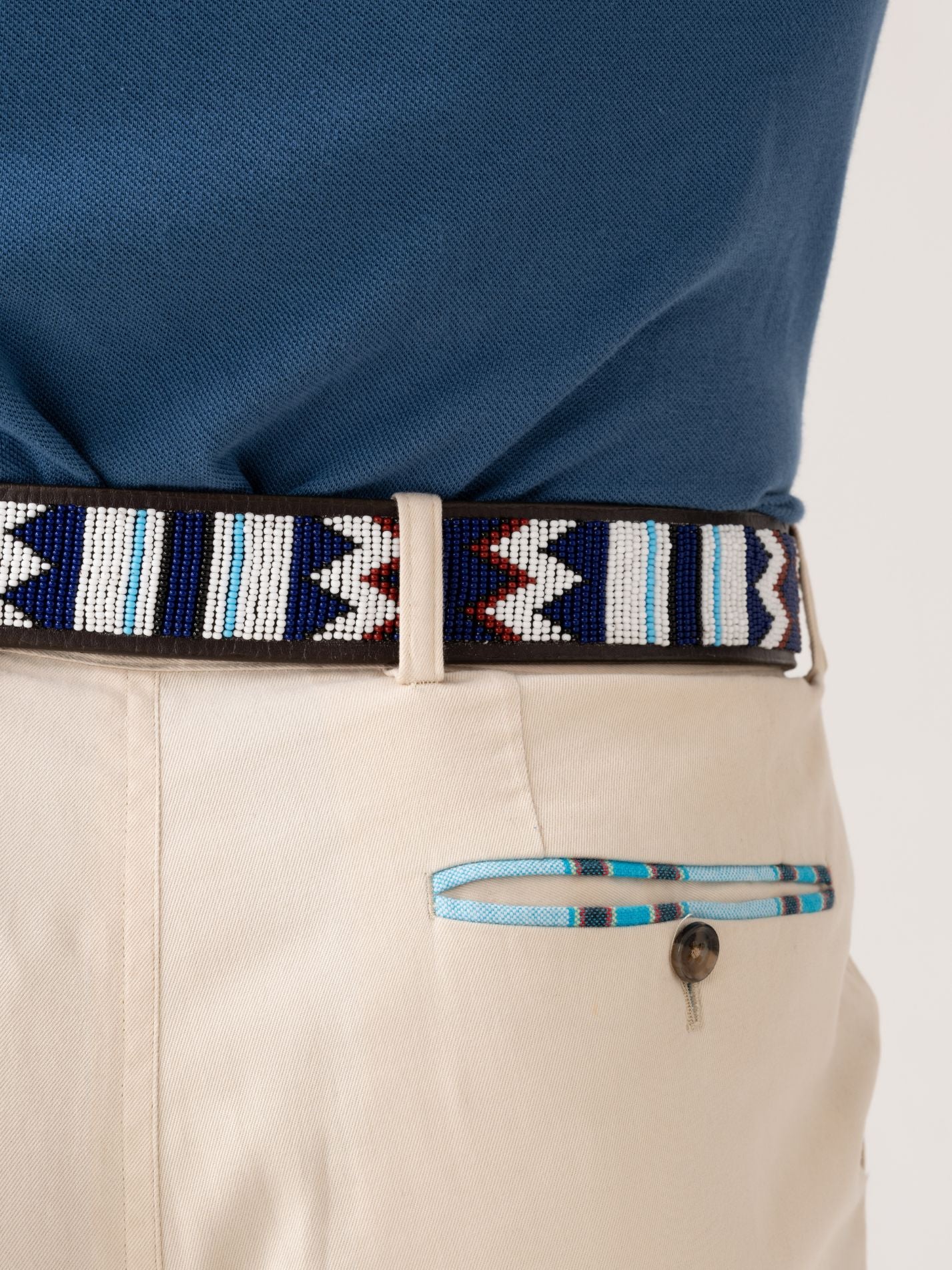 Kenyan Beaded Belt - BARIDI (Wide)