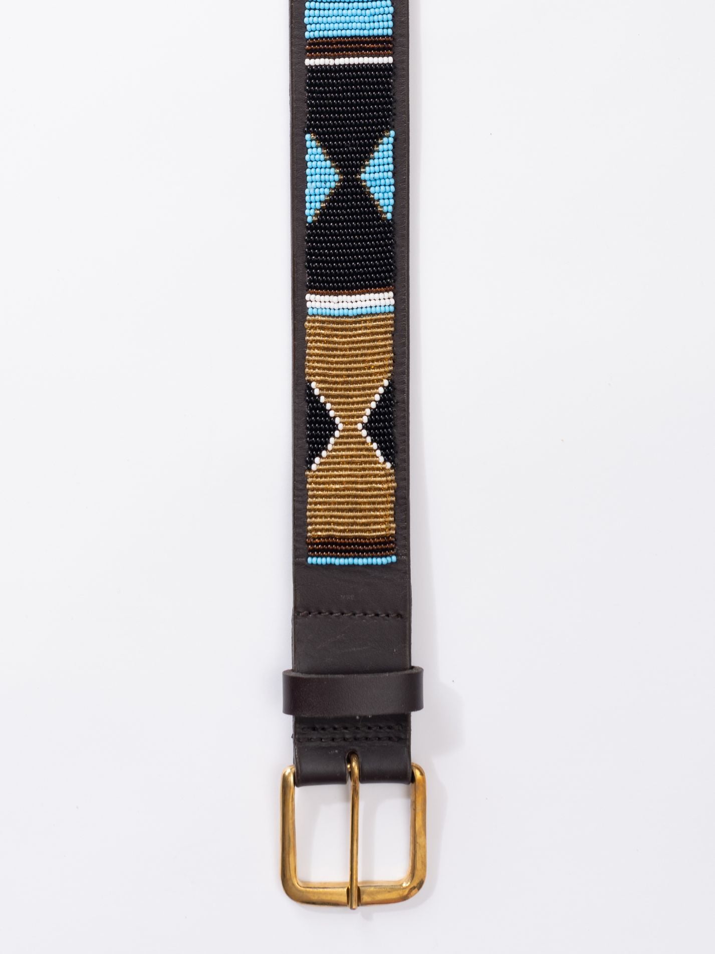 Beaded Belt - Mwezi (WIDE)