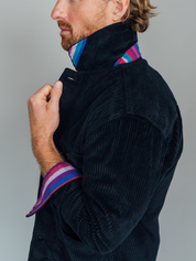 Dark Navy Cord Shirt-Jacket by Koy Clothing