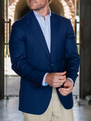 Koy Clothing Classic Navy Wool Blazer