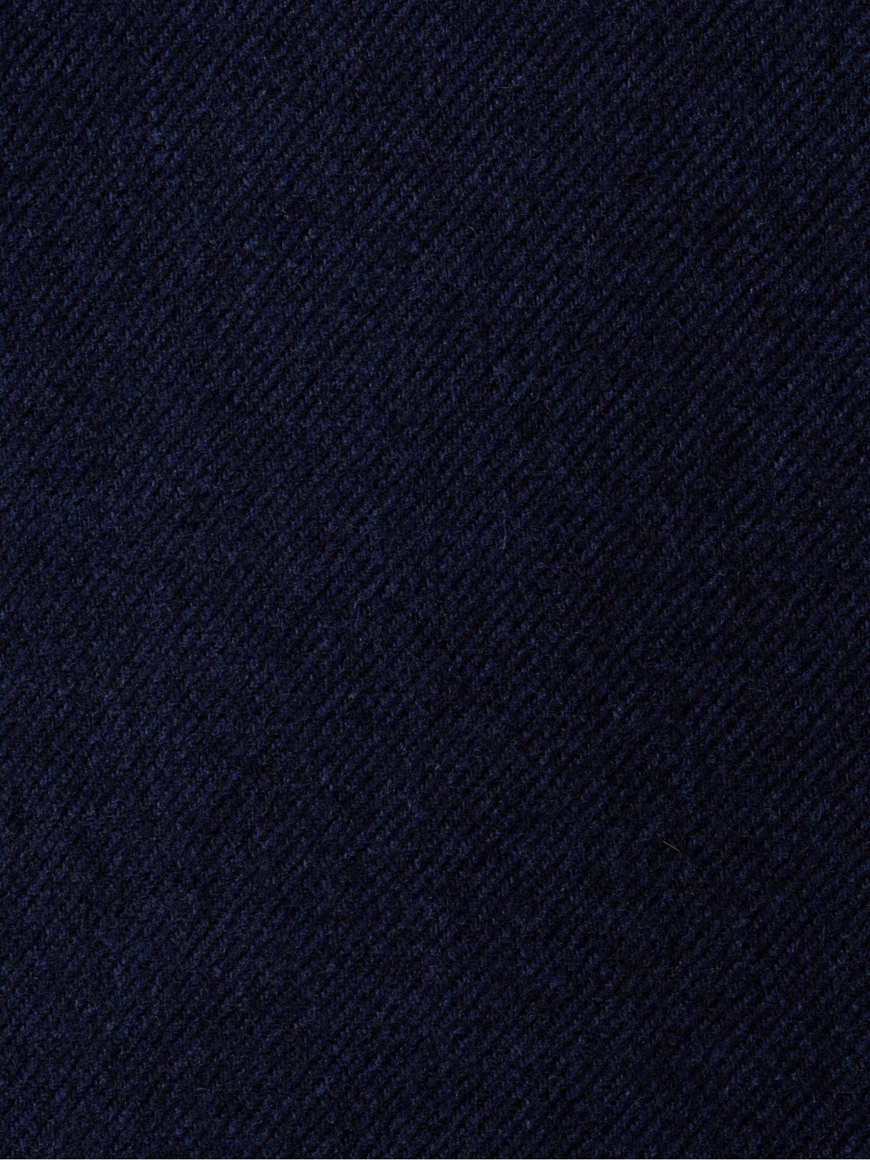Navy wool and cashmere blazer fabric texture swatch