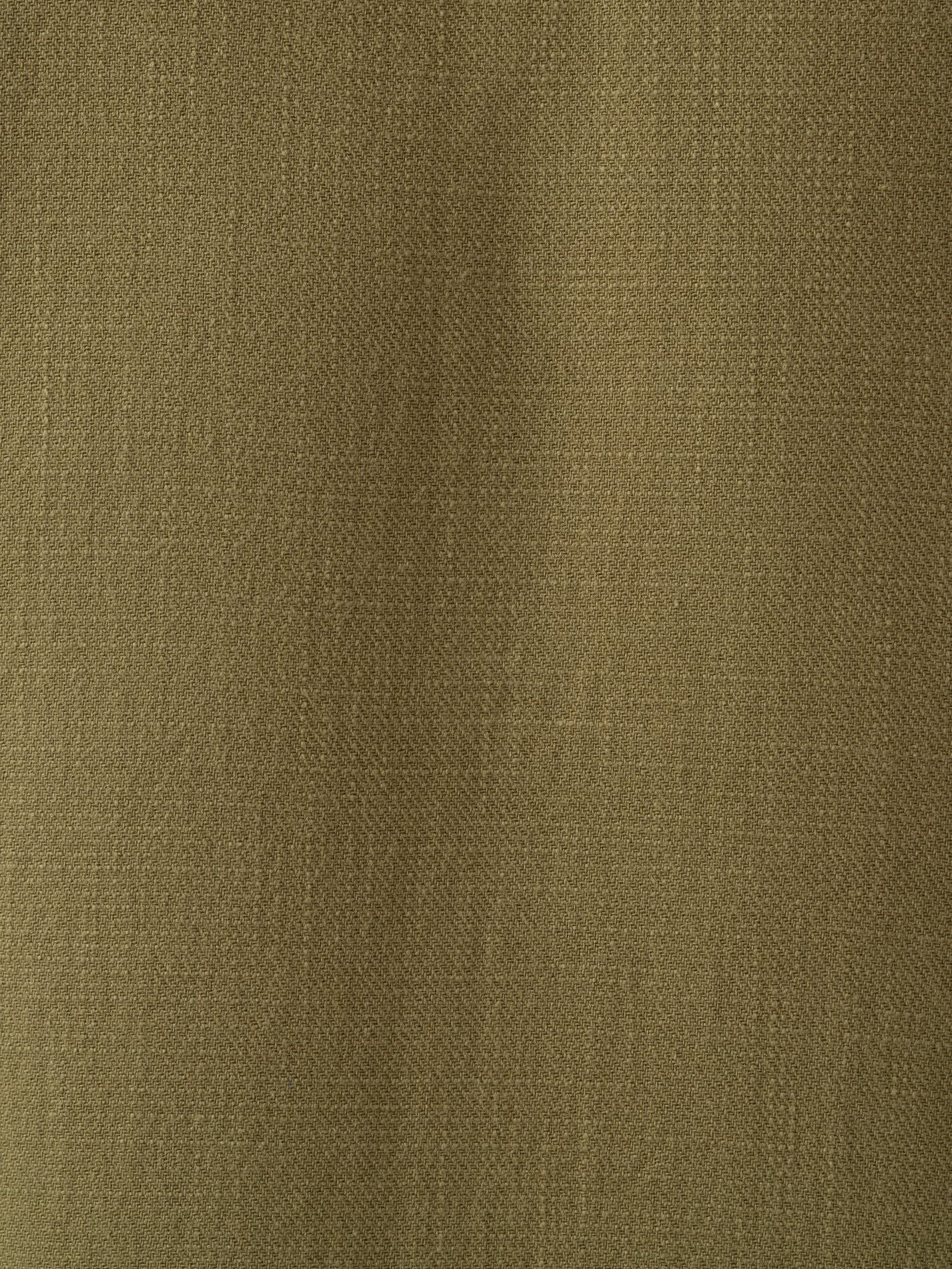 Olive Brushed Cotton Shirt