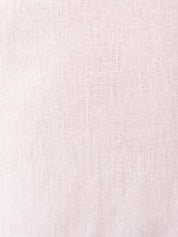 Flamingo Pink Linen Shirt - Grandfather Collar