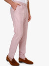 Pink Linen Suit Trousers by Koy Clothing