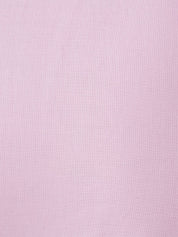 Mens Pink Oxford Shirt made from organic cotton with African fabric trim - fabric close up