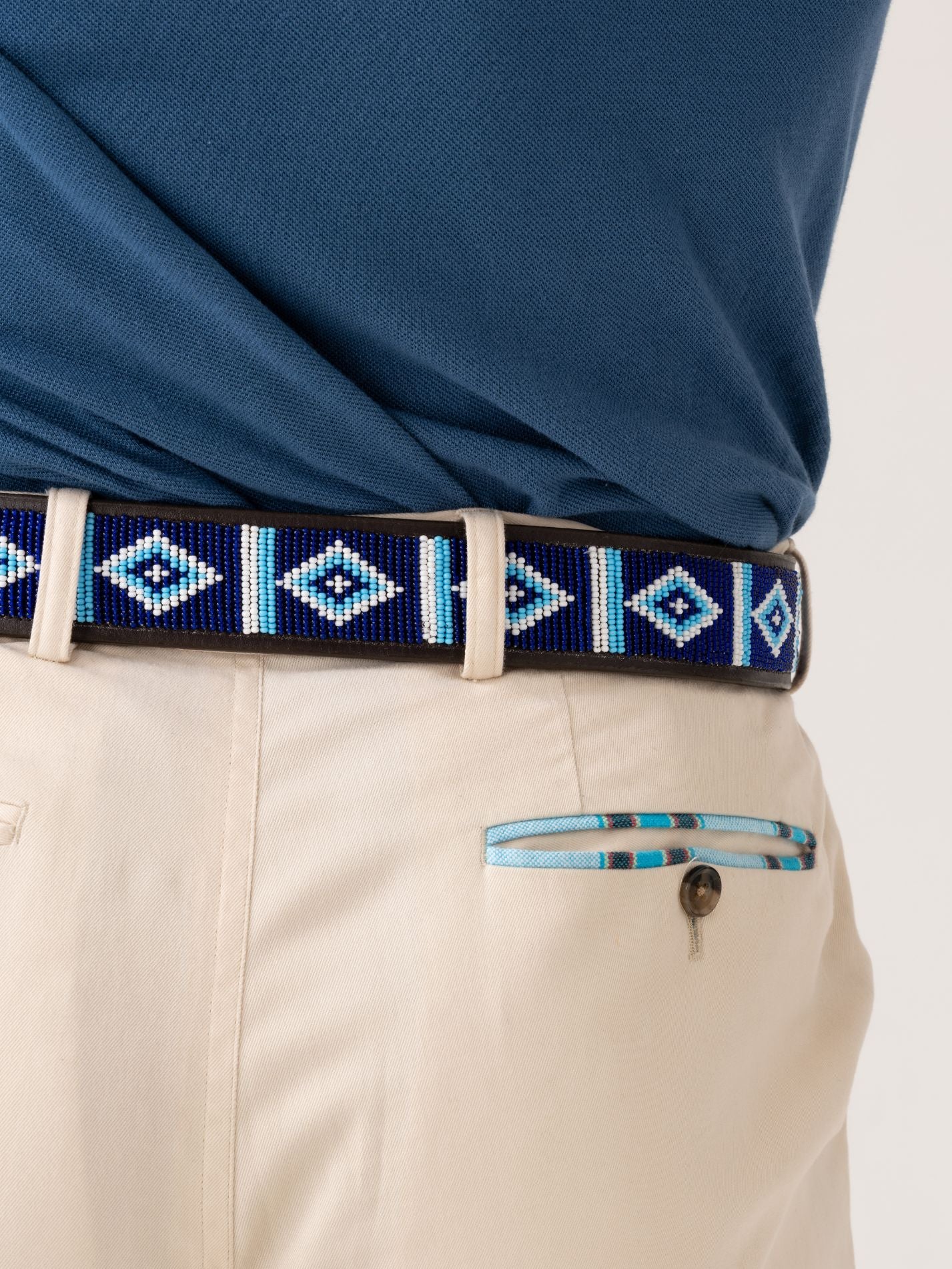 Beaded Belt - MAJI (Wide)