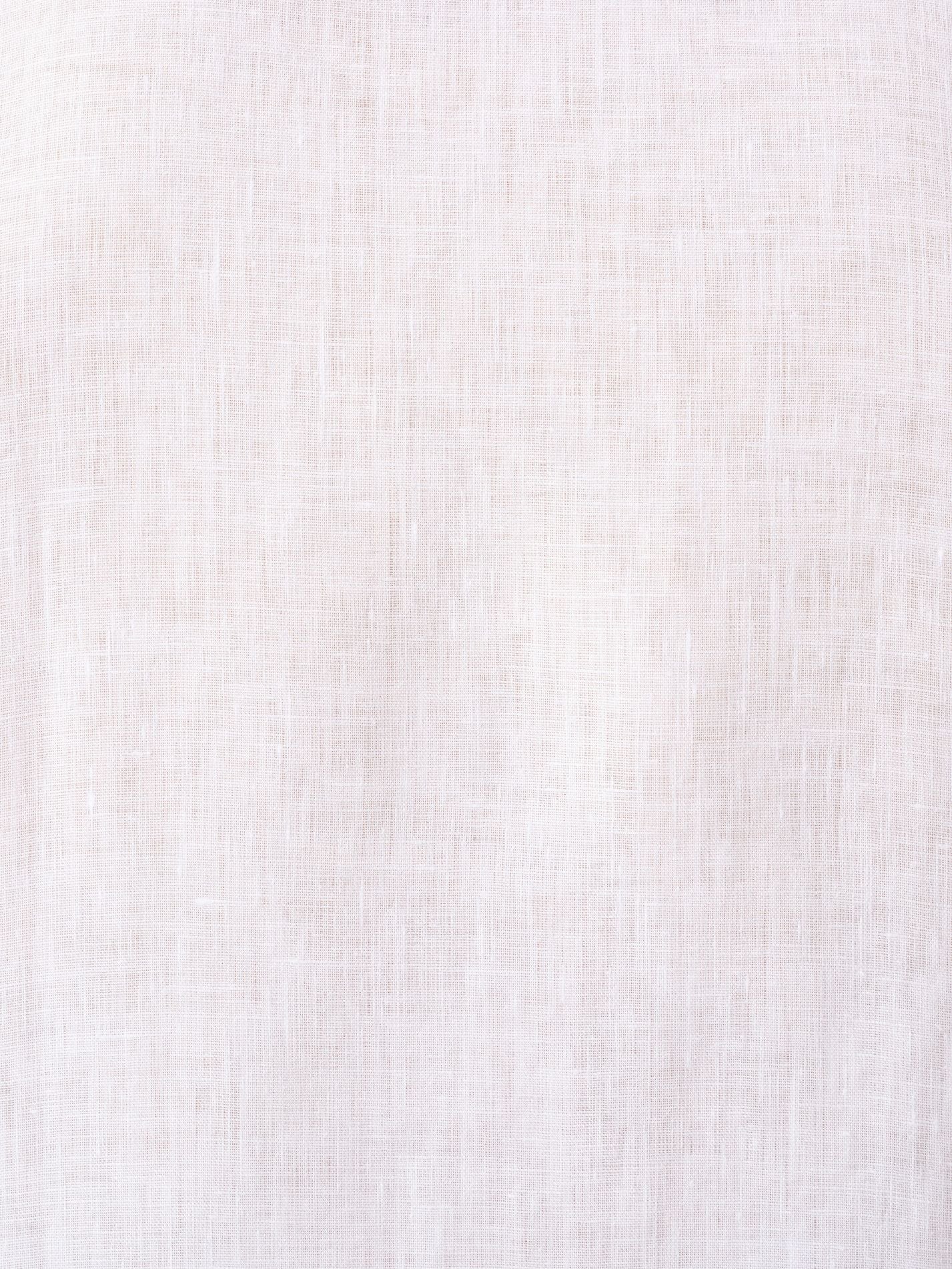 Luo Classic White Linen Shirt