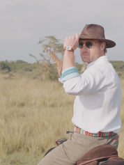 White Linen Shirt - Button Down Collar