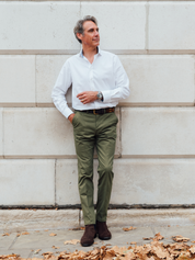 Mara Khaki Chino Trousers