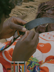 Beaded Belt - Dunia (Narrow)