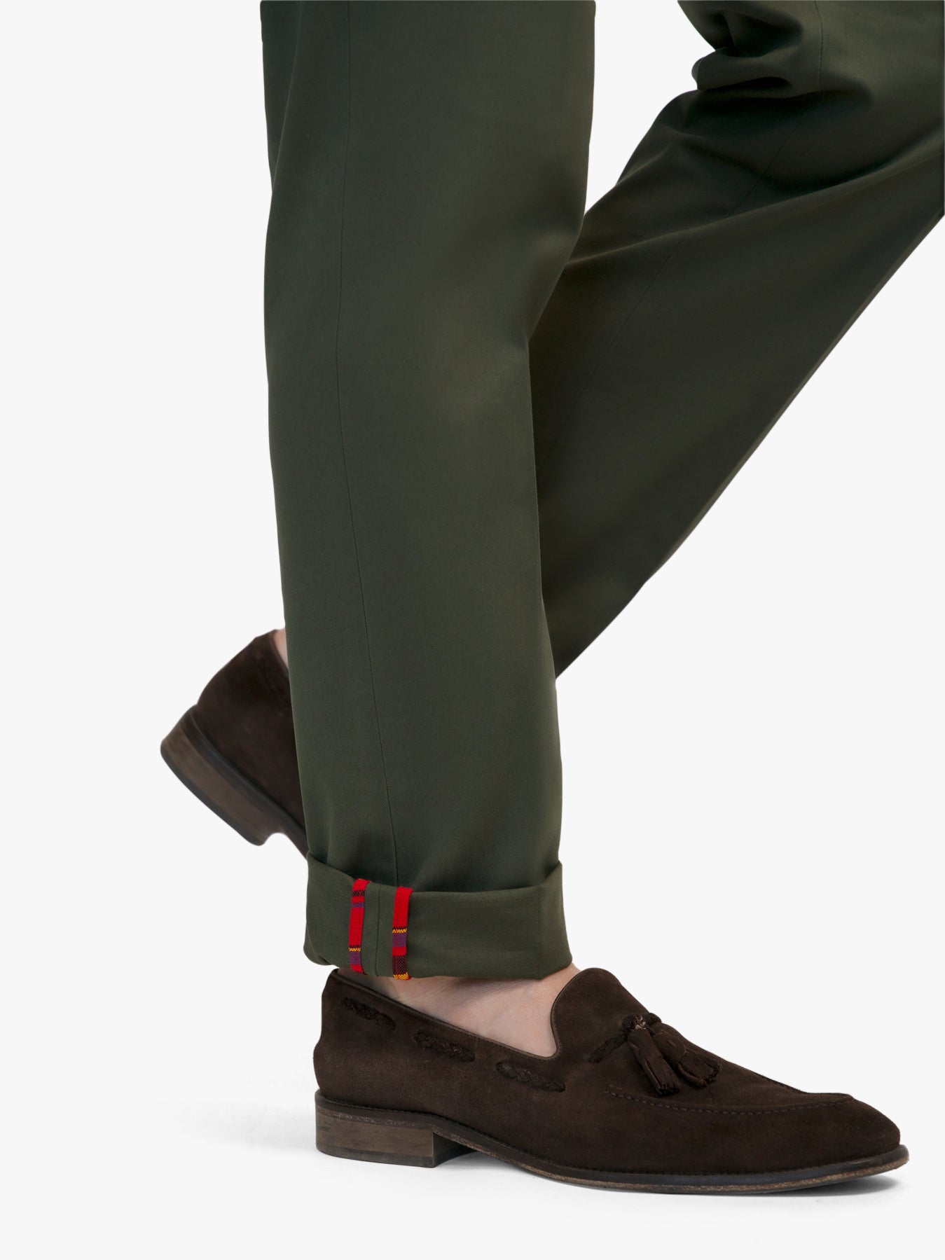 Mara Khaki Chino Trousers