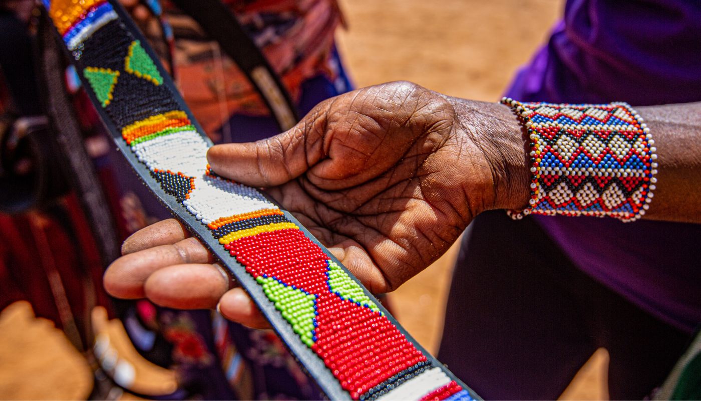 Explore Kenya's Tradition with Vibrant Beaded Belts: A Unique Accessory