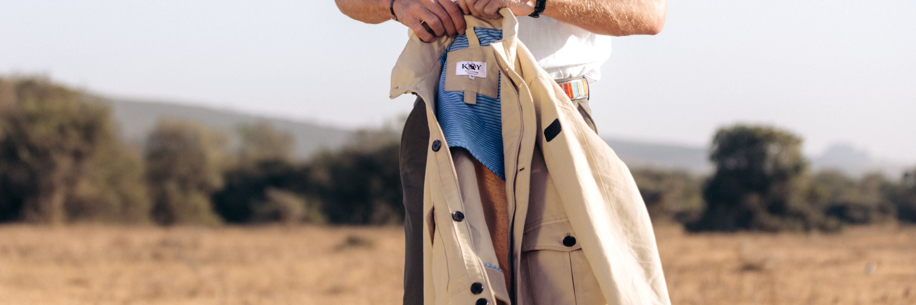 Beige Linen Blazer 