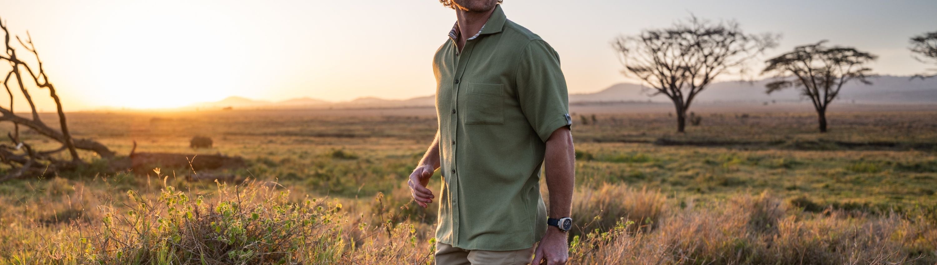 Short-Sleeved Linen Shirts