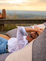 Women's White Linen Shirt