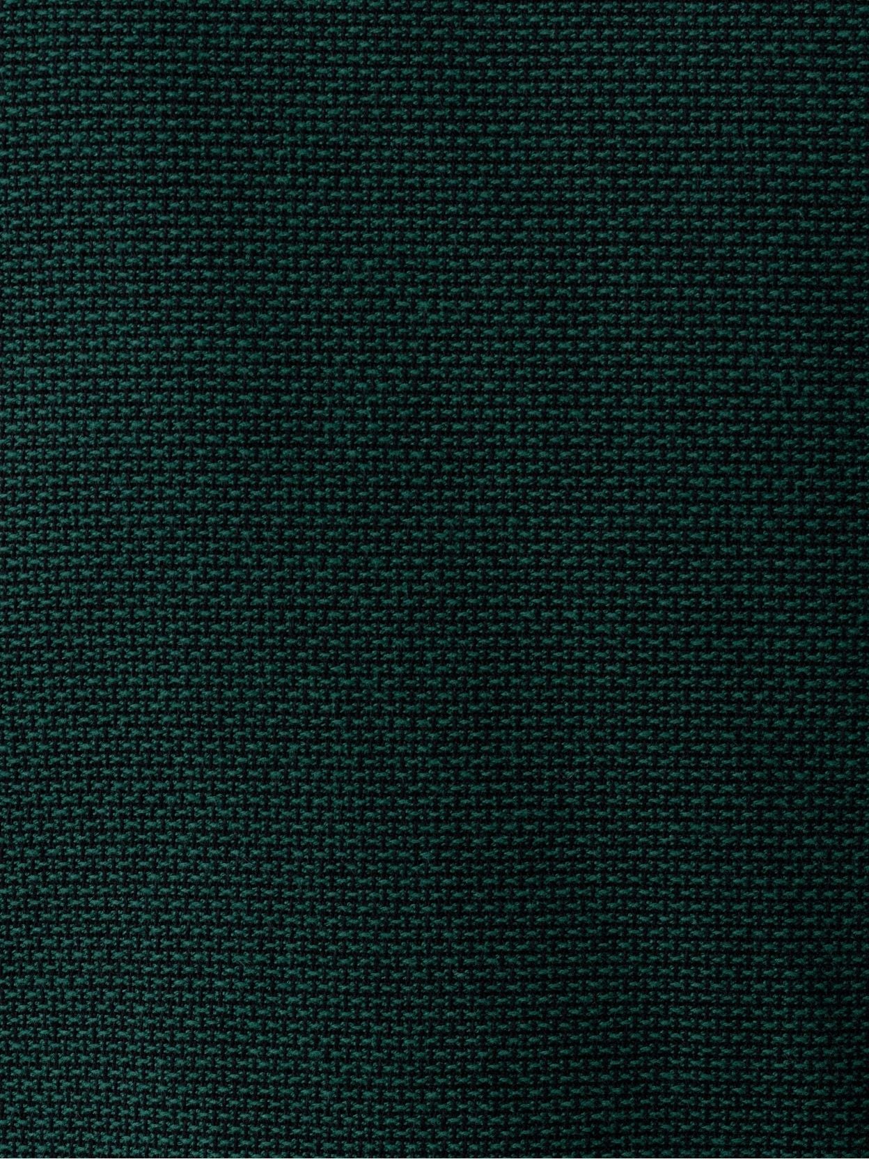 Solid dark green colour swatch of green basketweeve knit shirt