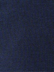 Navy blue basketweave shirt fabric texture swatch