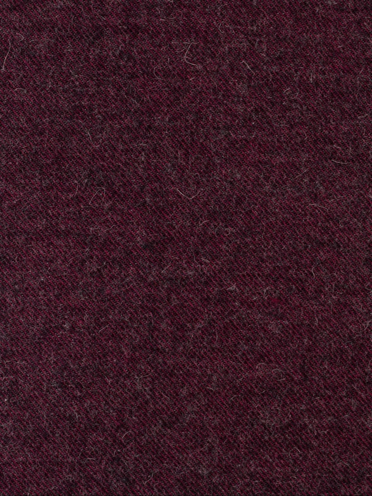 Close-up of dark Burgundy Cotton-Cashmere fabric texture