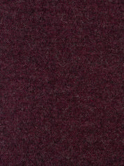 Close-up of dark Burgundy Cotton-Cashmere fabric texture