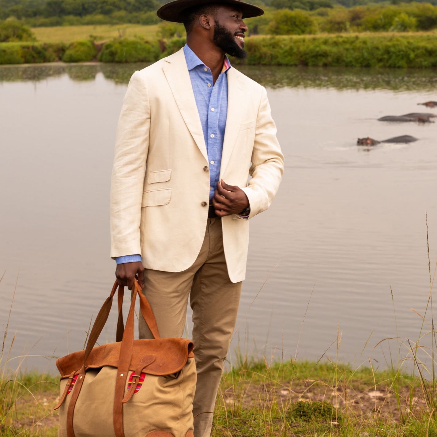 Cream Linen Blazer