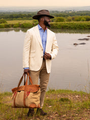 Cream Linen Blazer