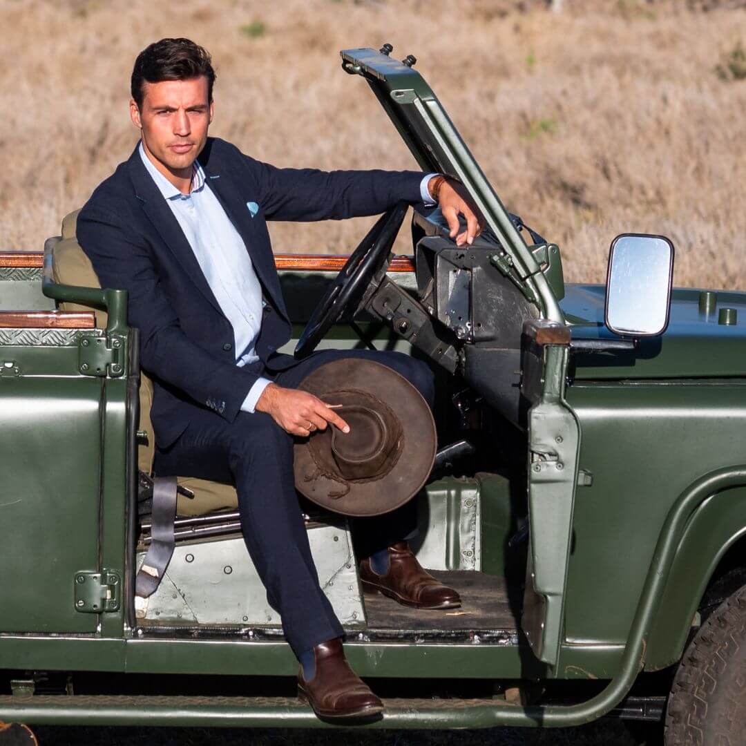 Blazers — hand-finished koy tailoring.