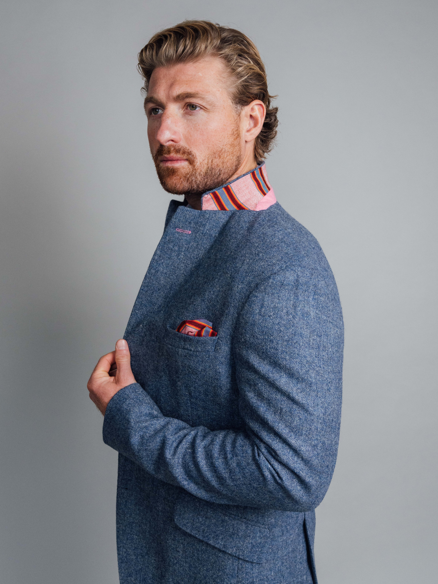 Blue British Wool Blazer