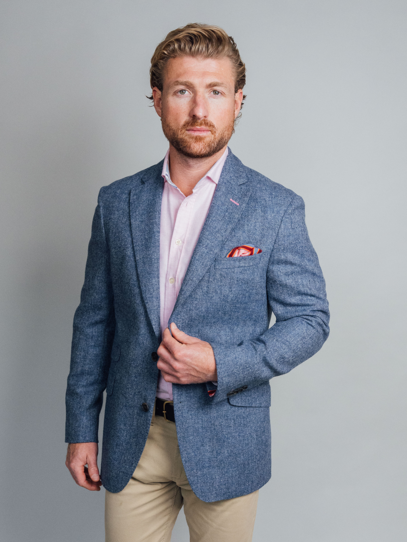 Blue British Wool Blazer