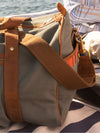 Safari Green Canvas Explorer Duffle Bag by Koy Clothing