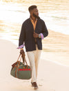 Safari Green Canvas Explorer Duffle Bag  by Koy Clothing