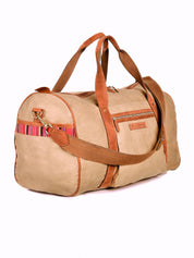 Canvas Explorer Duffle Bag - Tan