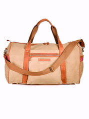 Canvas Explorer Duffle Bag - Tan