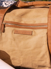 Canvas Explorer Duffle Bag - Tan