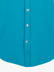 Maji Blue Kabisa Kenyan Kikoy Shirt by Koy Clothing