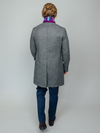 Charcoal British Wool Overcoat
