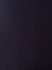 Mens navy outerwear coat with water resistant finish - fabric close up view