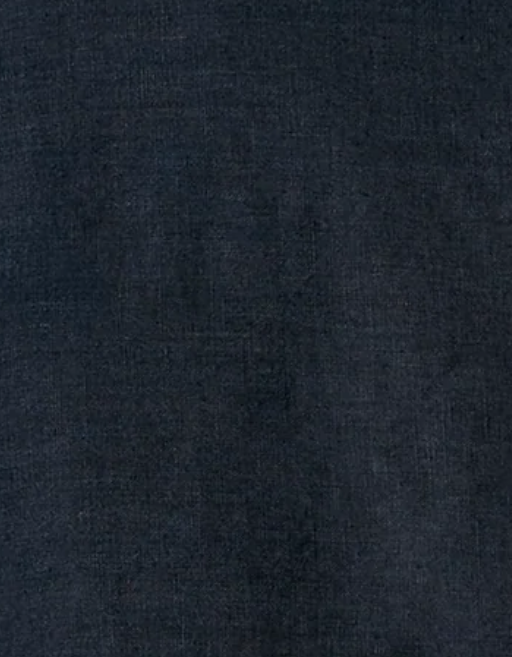 Deep Navy Linen Fabric Swatch