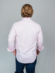 Pink Cotton-Cashmere Shirt