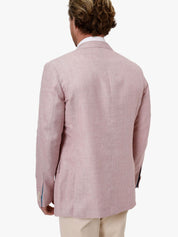 Pink Linen Blend Blazer/Suit