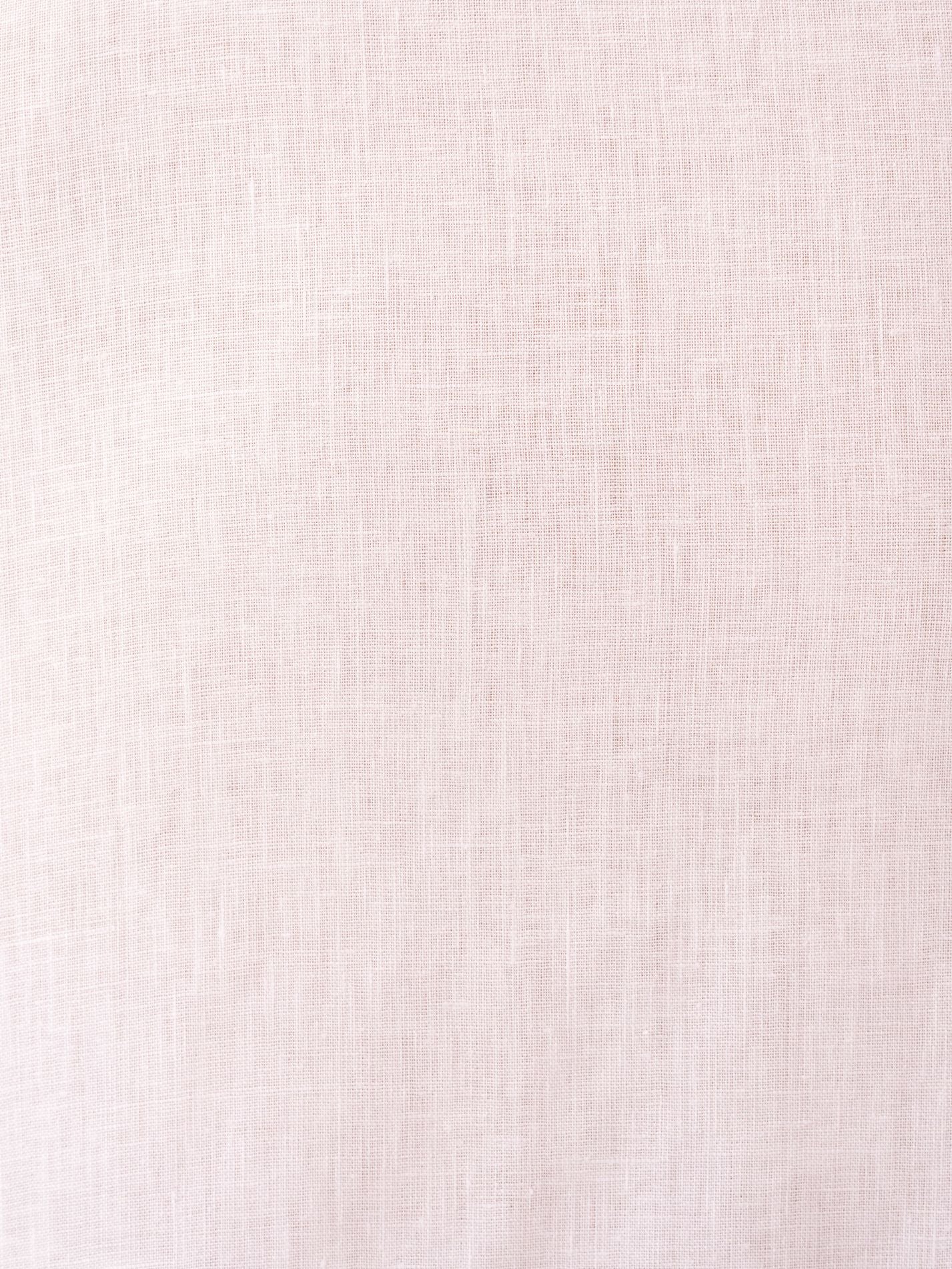 Pink Short-Sleeved Linen Shirt by Koy Clothing