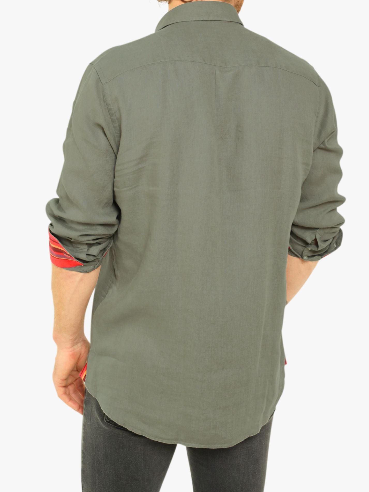 Mara Safari Khaki Linen Shirt