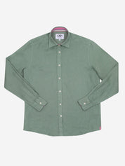 Women's Sage Linen Shirt