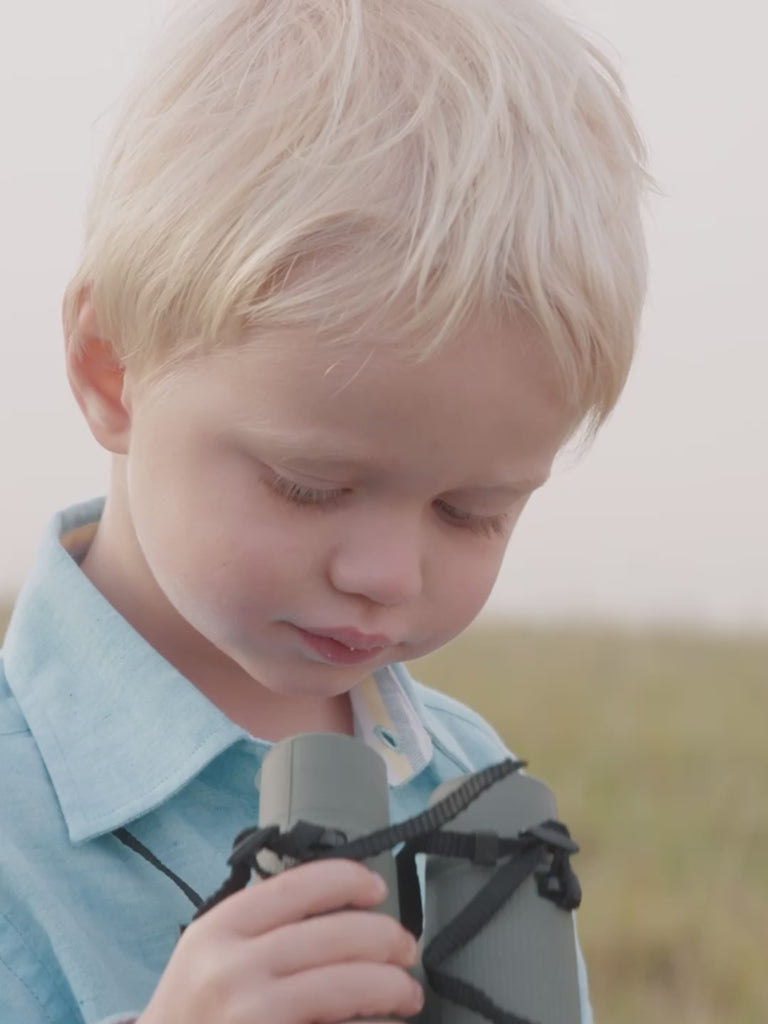 Boys Turquoise Linen Shirt