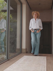 Women's White Linen Shirt