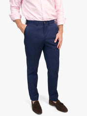 Cheza Navy Chino Trousers