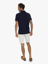 Luo Mens Navy Polo Shirt